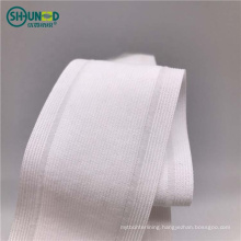 China factory eco-friendly stretched elastic waistband interlining elastic waistband tape for pants trousers